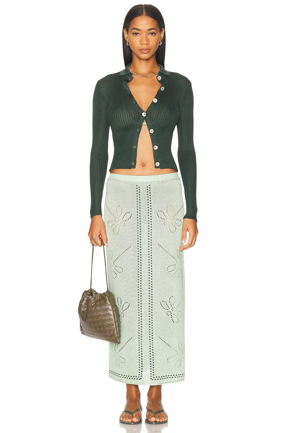Long Sleeve Cardigan - 4