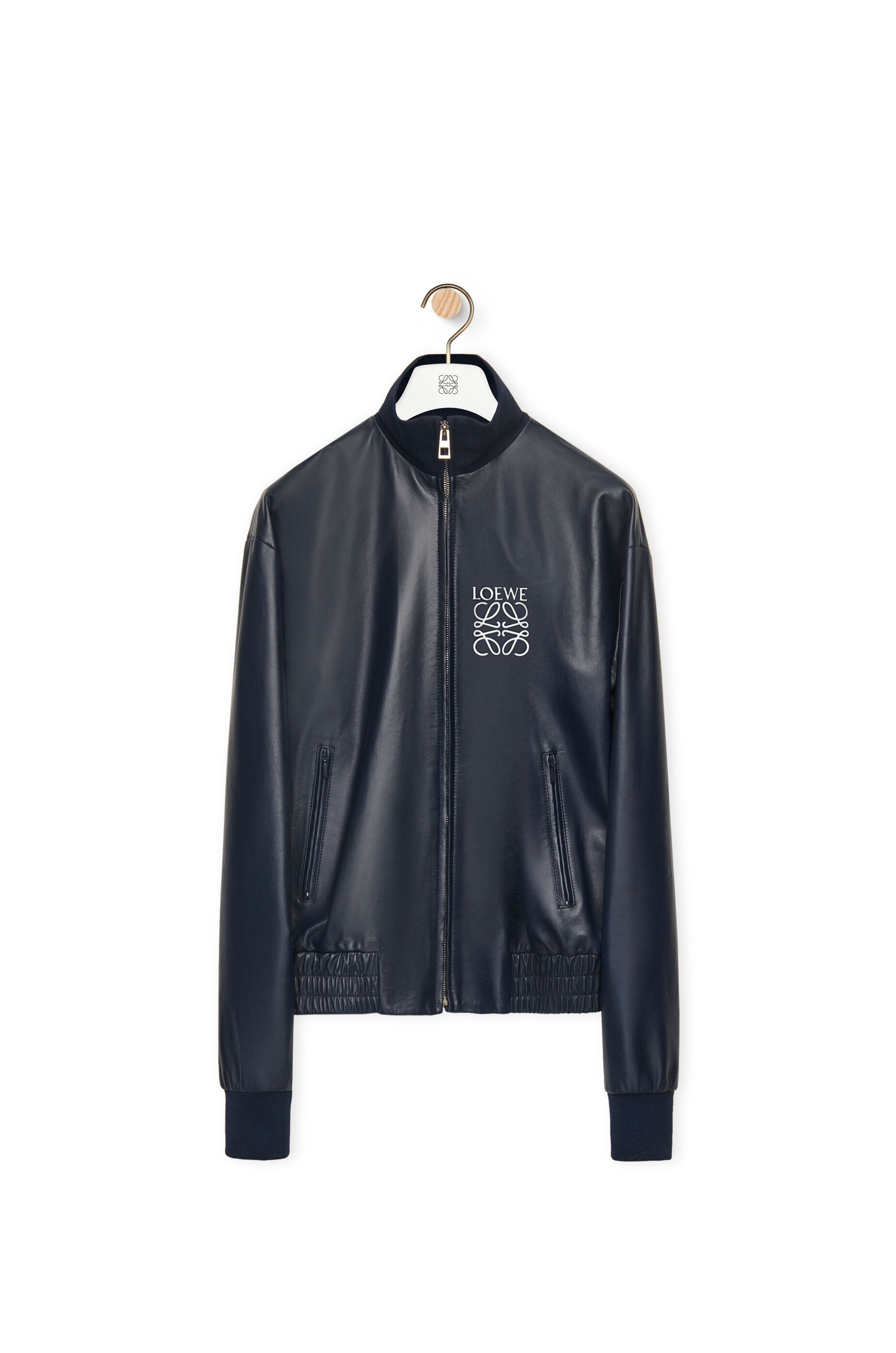Tracksuit jacket in nappa - 1