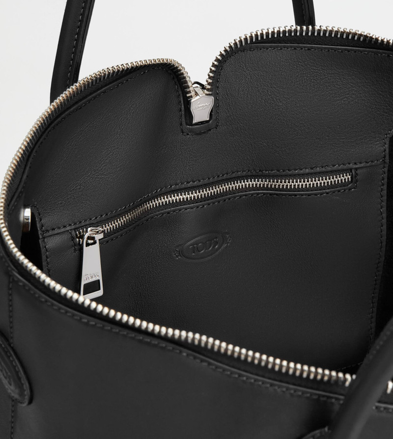 TOD'S DI BAG SWING IN LEATHER MEDIUM - BLACK 7