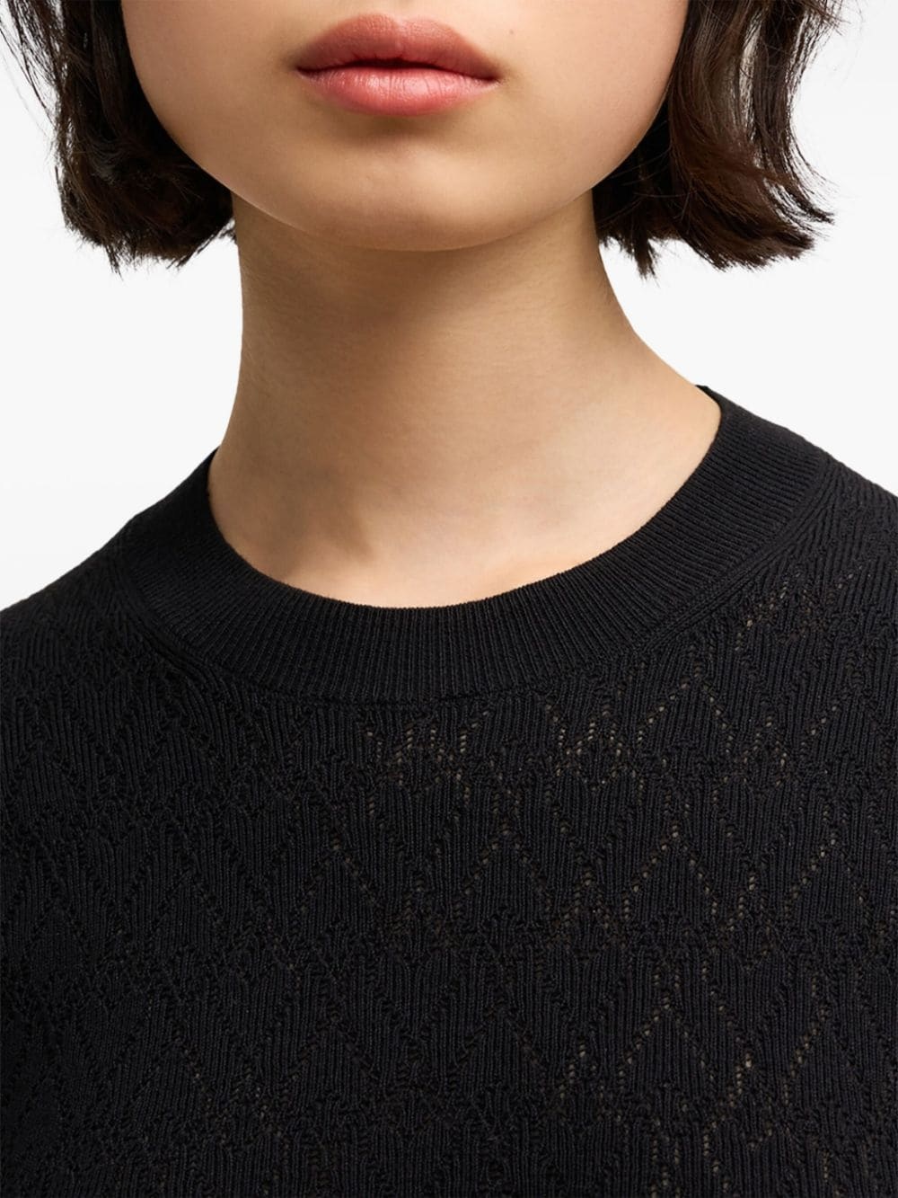 Ami de Coeur cotton-blend top - 6