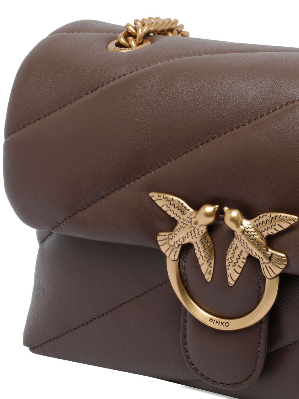 Love quilted cross body bag - 4