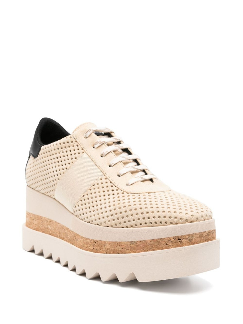 Stella McCartney perforated sneakers outlook