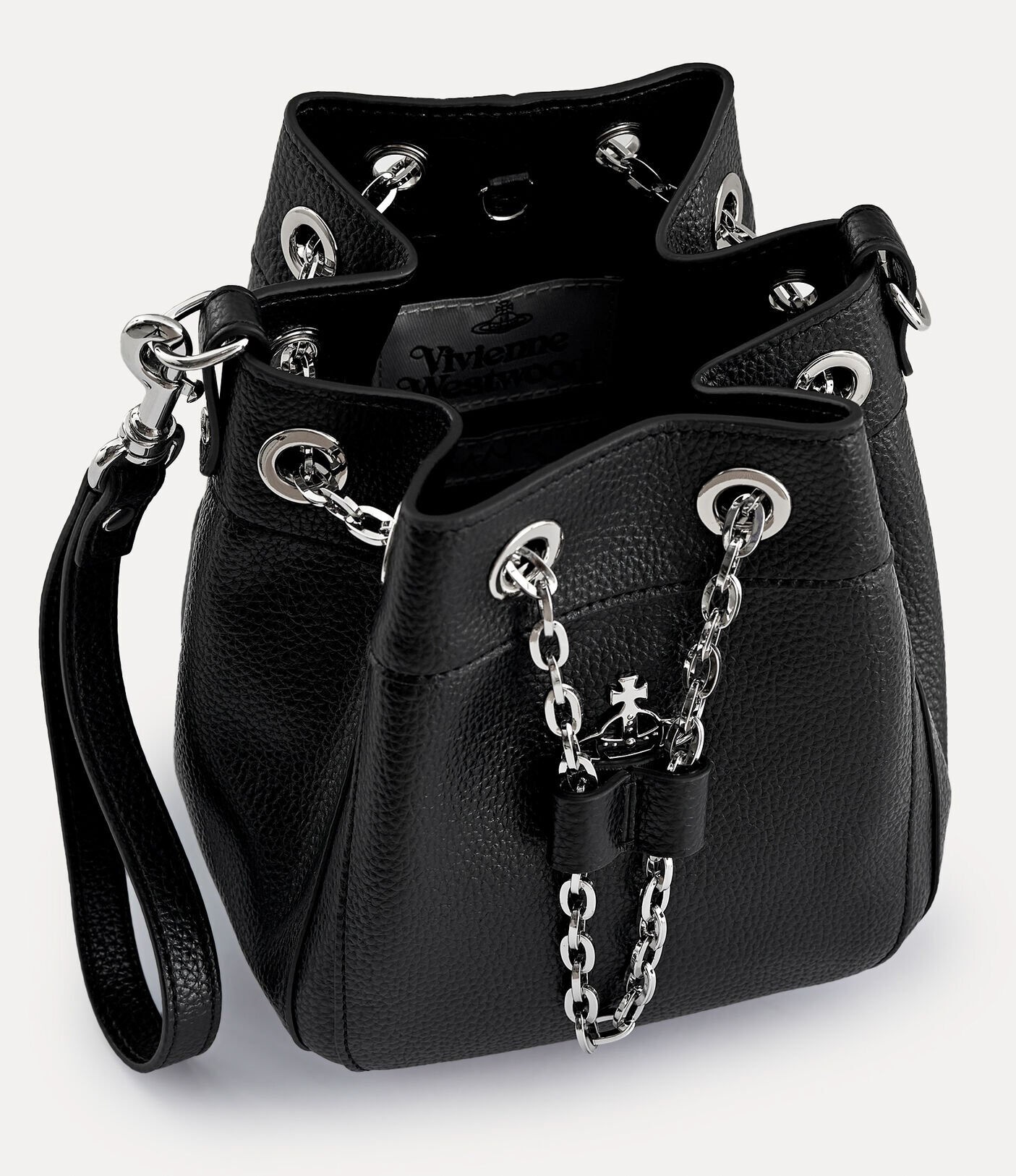CHRISSY SMALL BUCKET BAG - 3