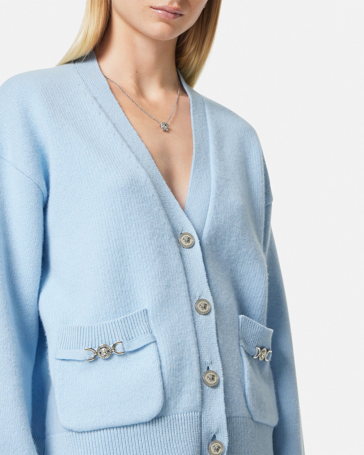 Cashmere Knit Cardigan - 3