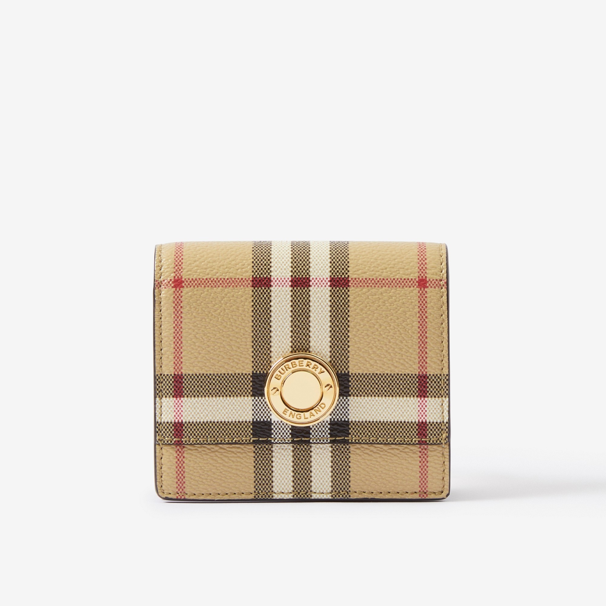 Check Small Folding Wallet - 1