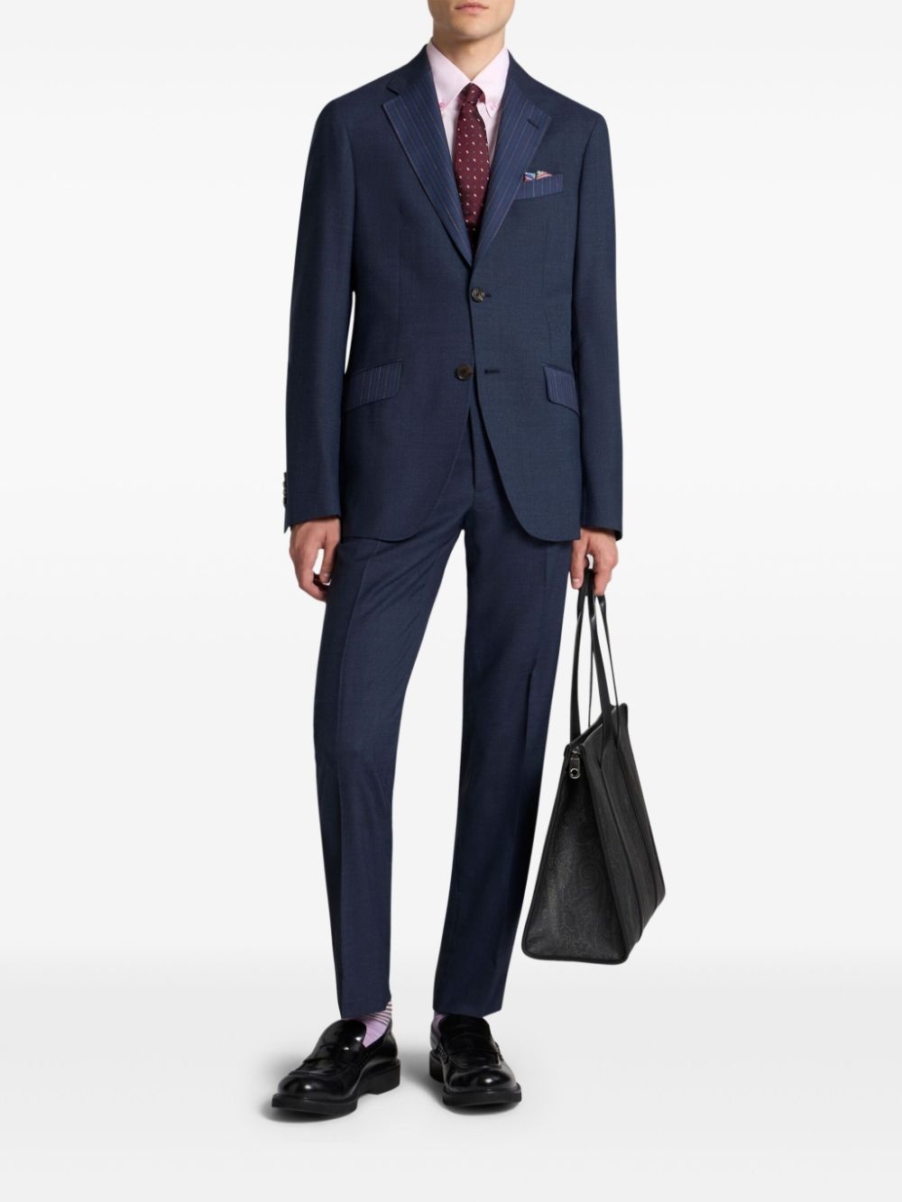 wool suit jacket - 2