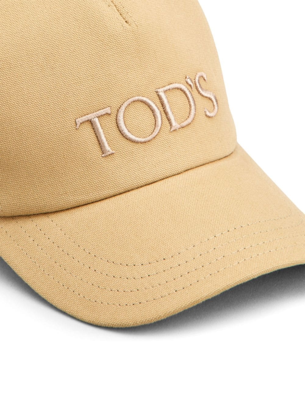 logo-embroidered cotton baseball cap - 4