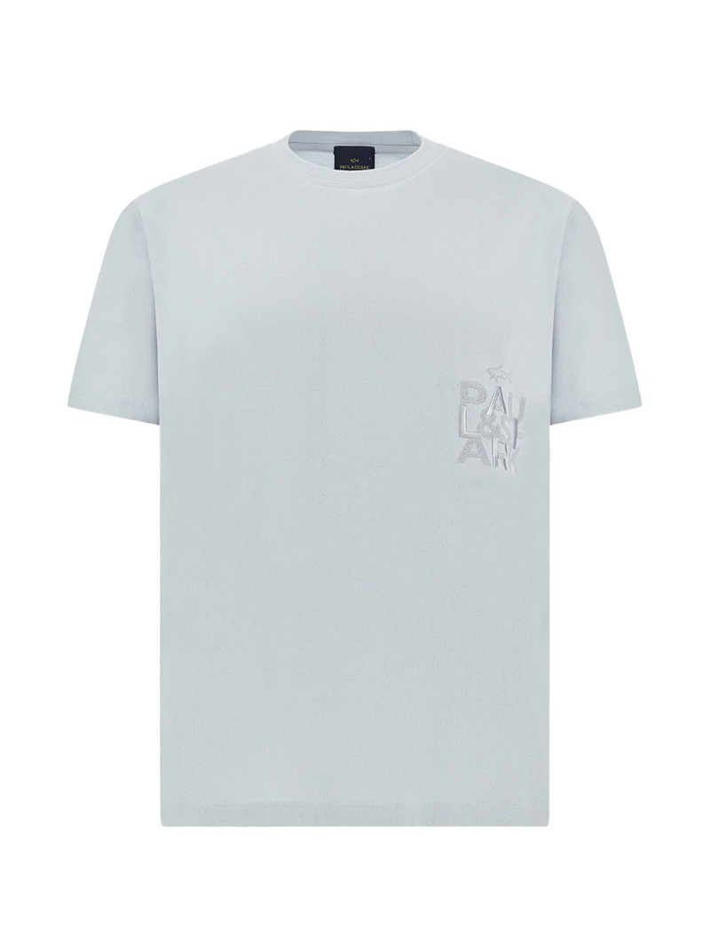 embroidery cotton T-shirt 1