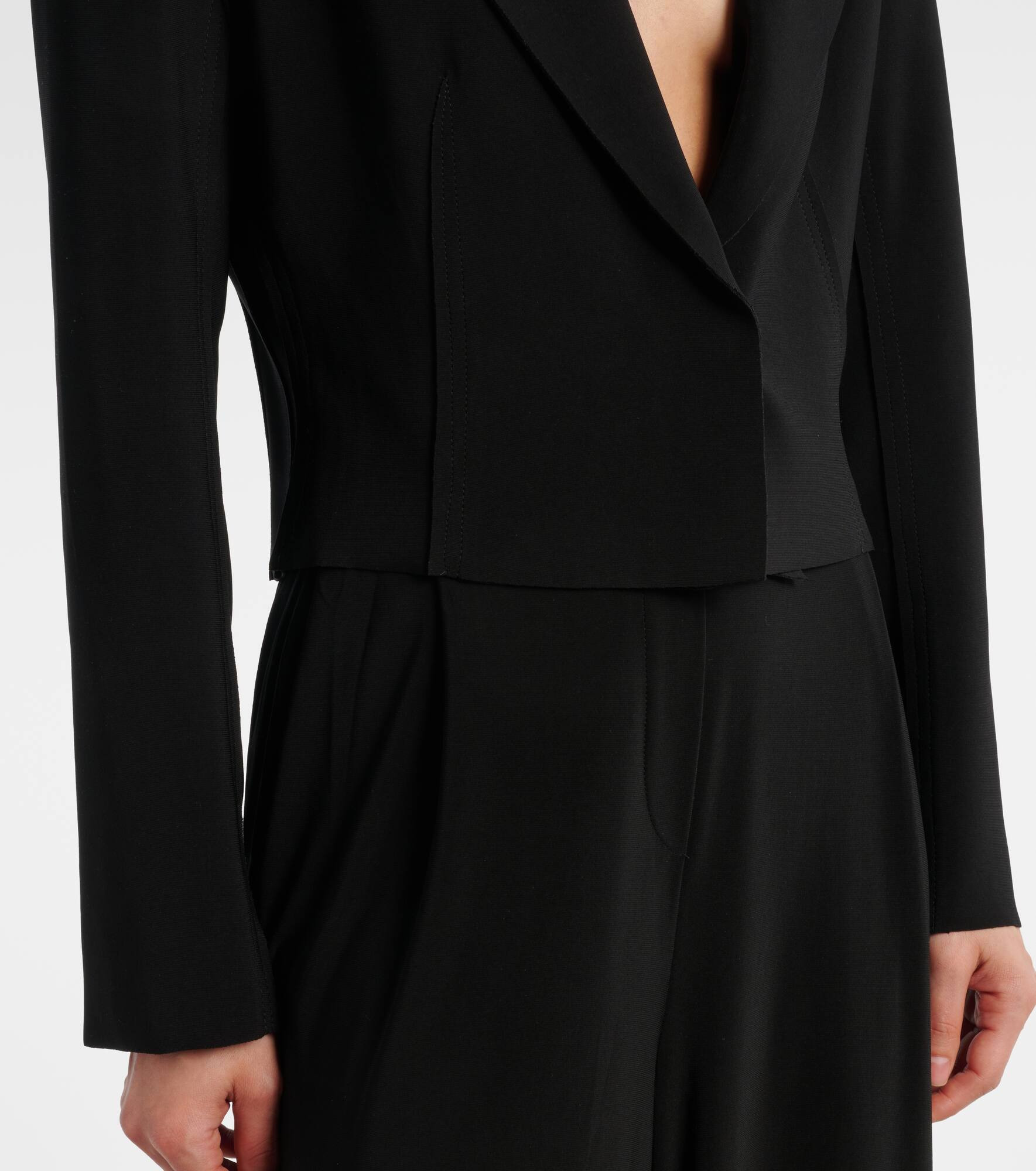 Cropped blazer - 5