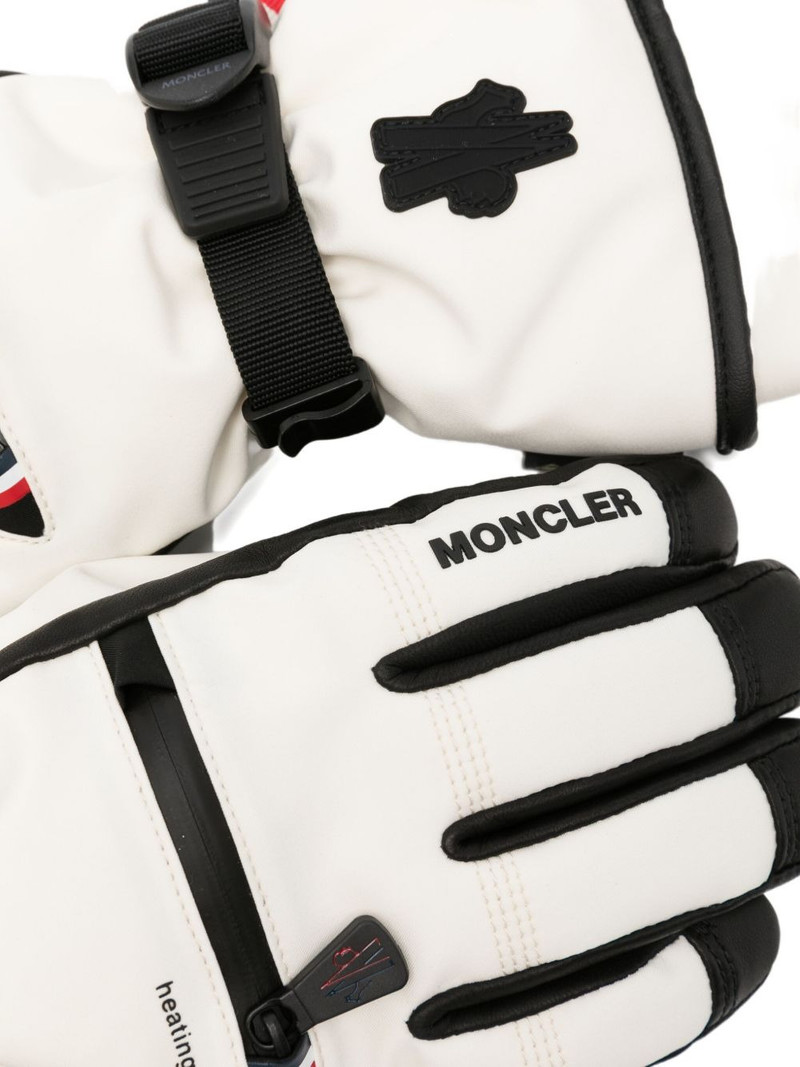 panelled ski gloves 3