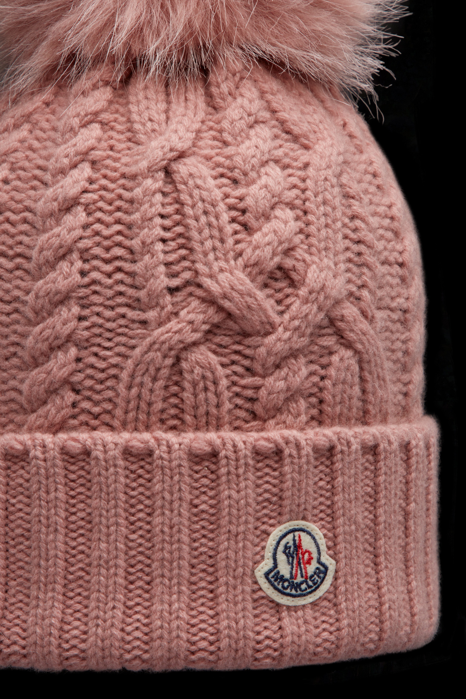 Cashmere Blend Beanie With Pom Pom - 3