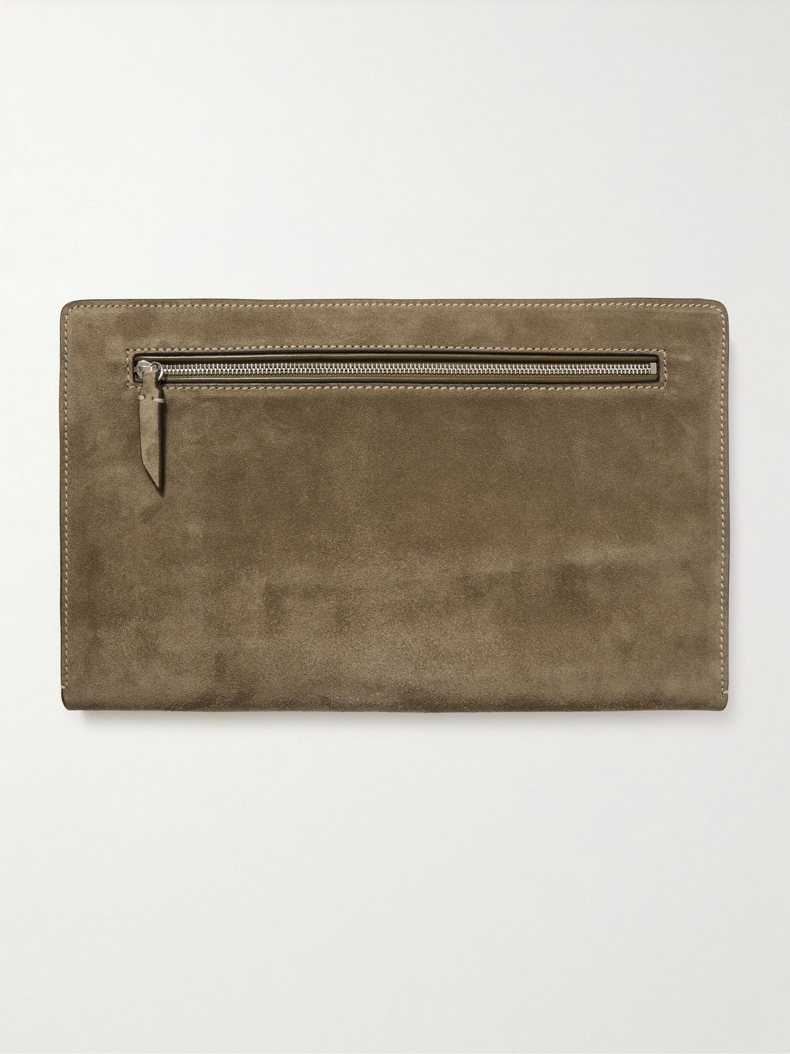 Runaway Suede Pouch Green - 3