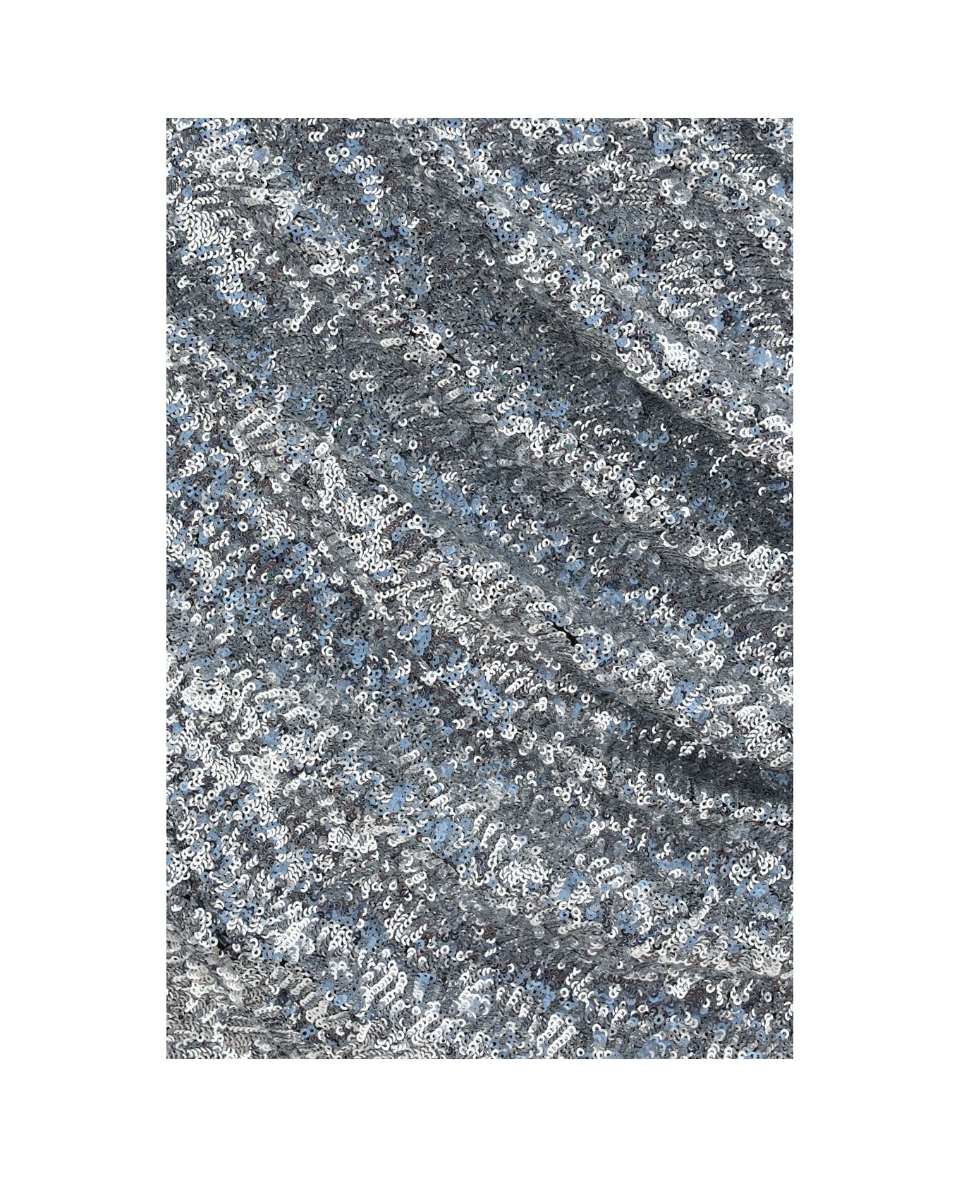 Silver Polyester Skirt - 3