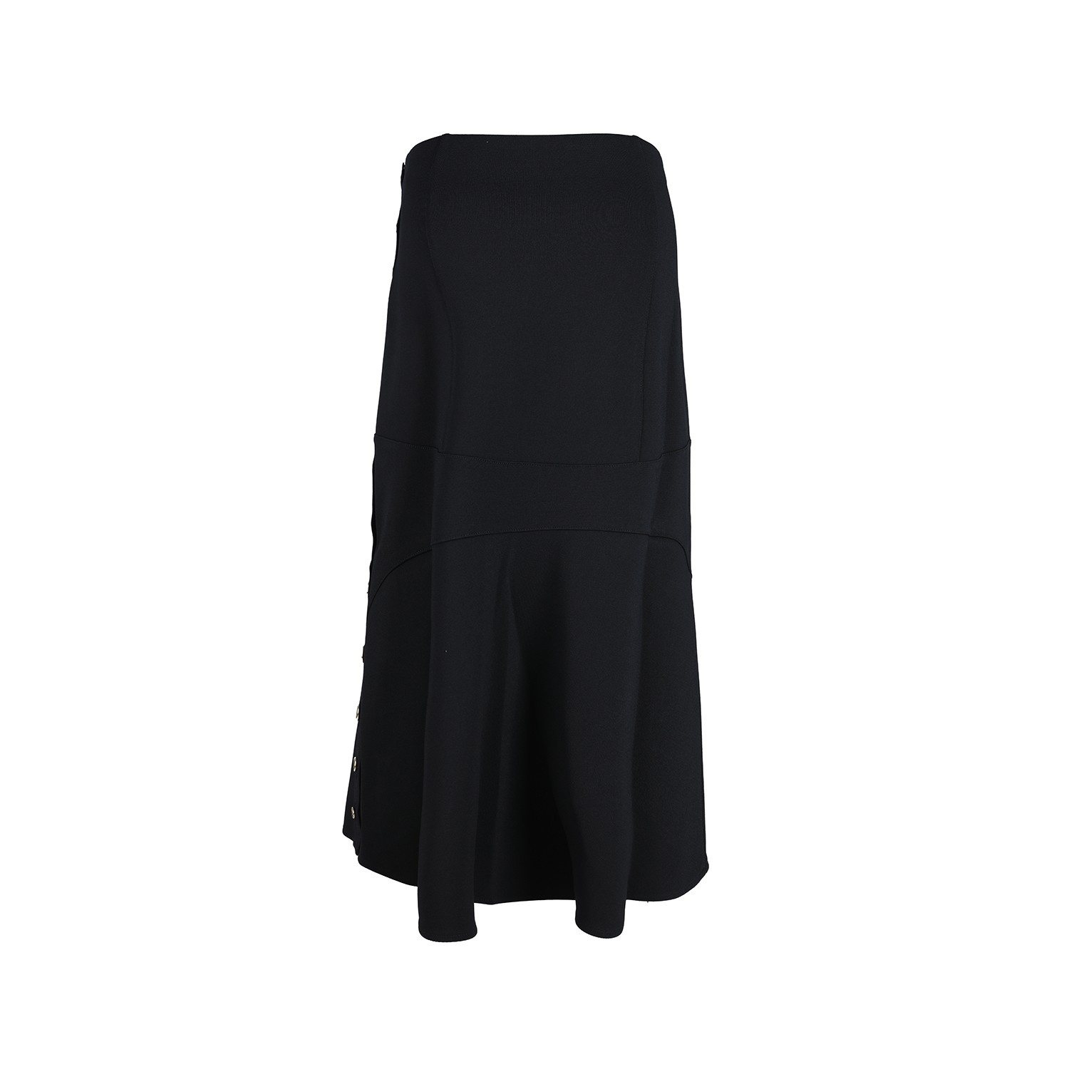 スカート GIVENCHY SS25 Givenchy Skirts Black (BW40XQ 4ZPG001) Givenchy BLACK MIDI SKIRT | palazzobelli | REVERSIBLE
