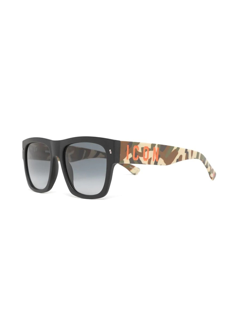 DSQUARED2 Icon camouflage-print sunglasses outlook