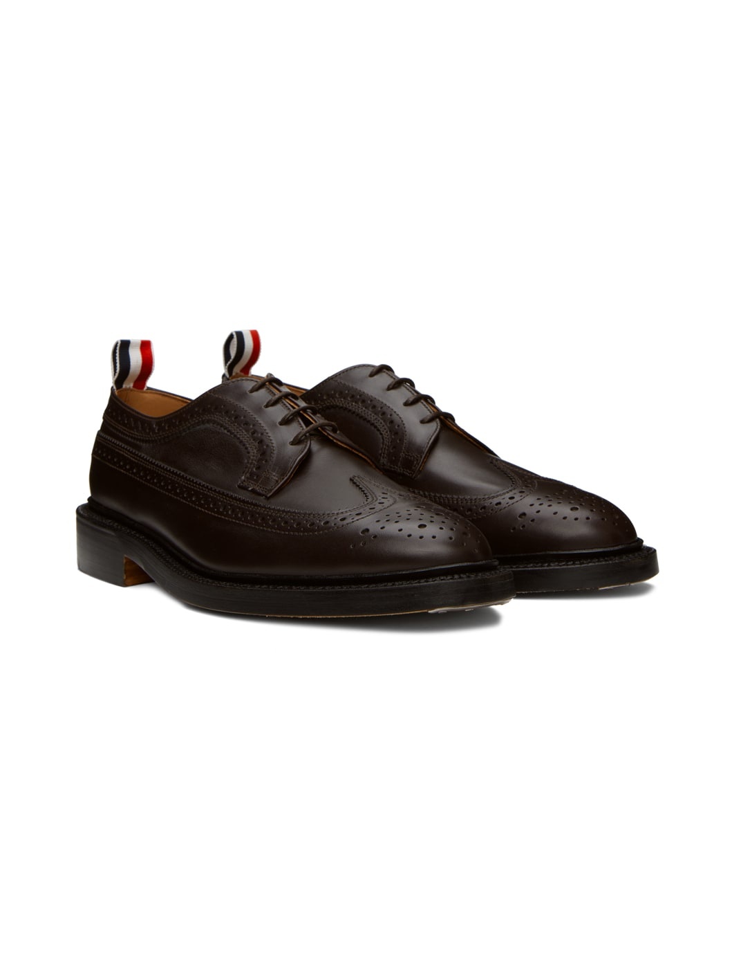 Brown Classic Longwing Oxfords - 4