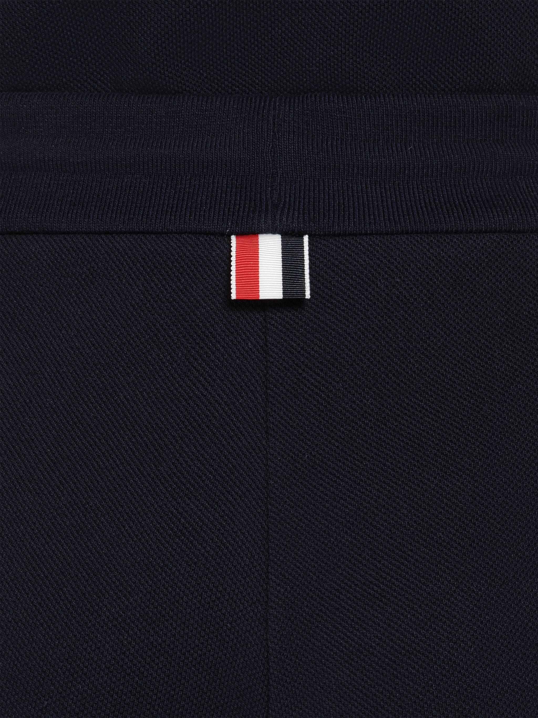Pique Rib Gusset Stripe Short - 6