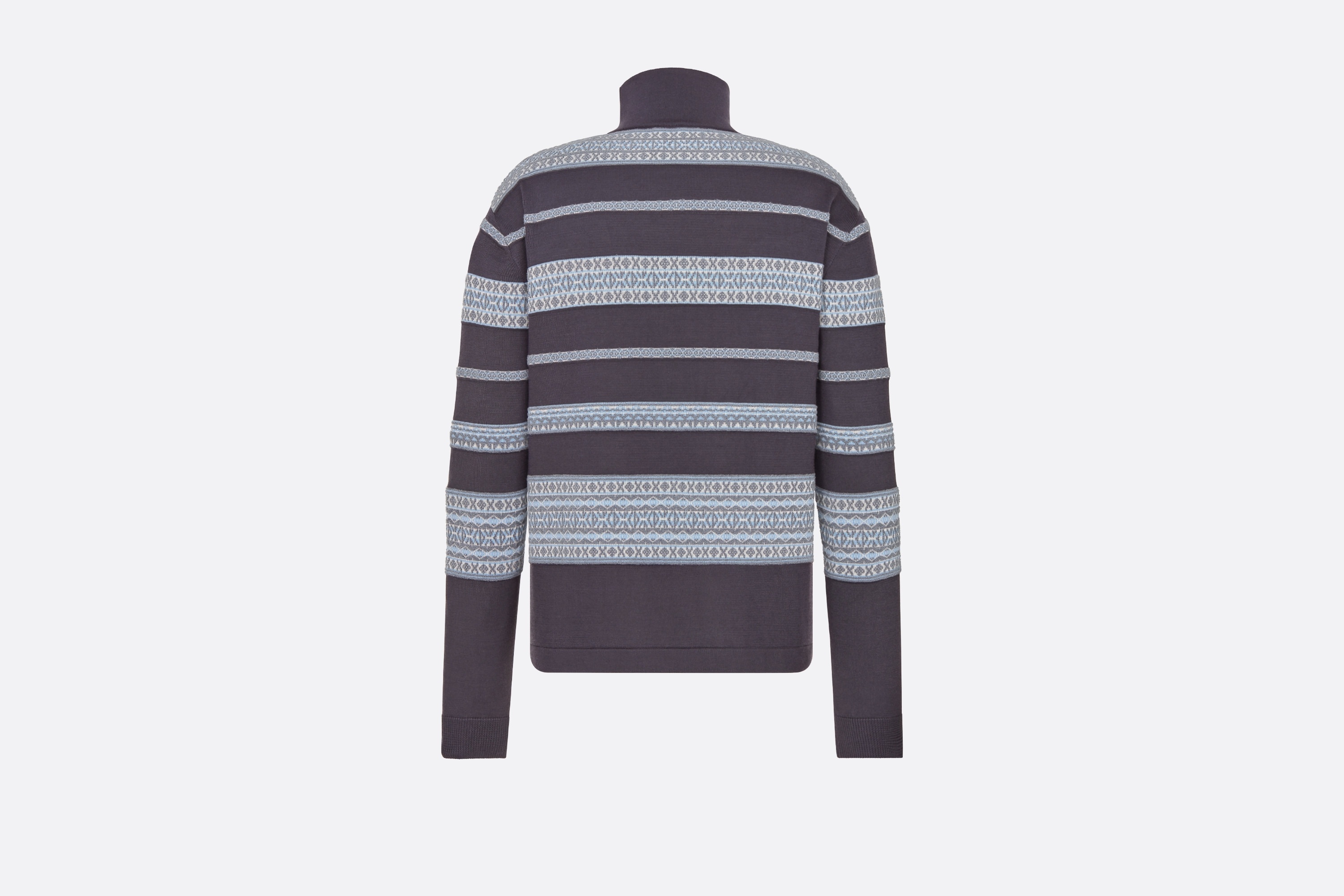 CD Diamond Mock Neck Sweater - 5