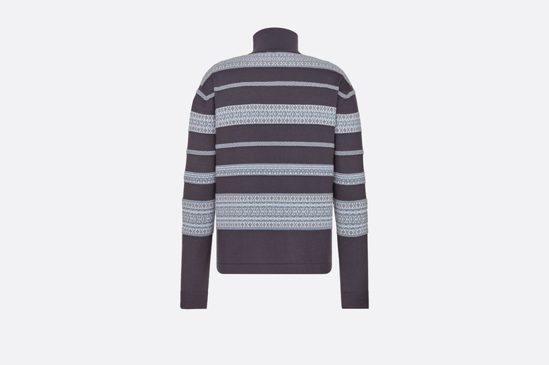 Dior CD Diamond Mock Neck Sweater outlook