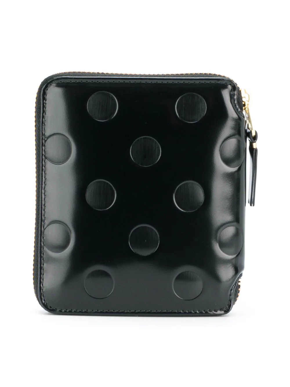 dot detail zipped wallet - 2