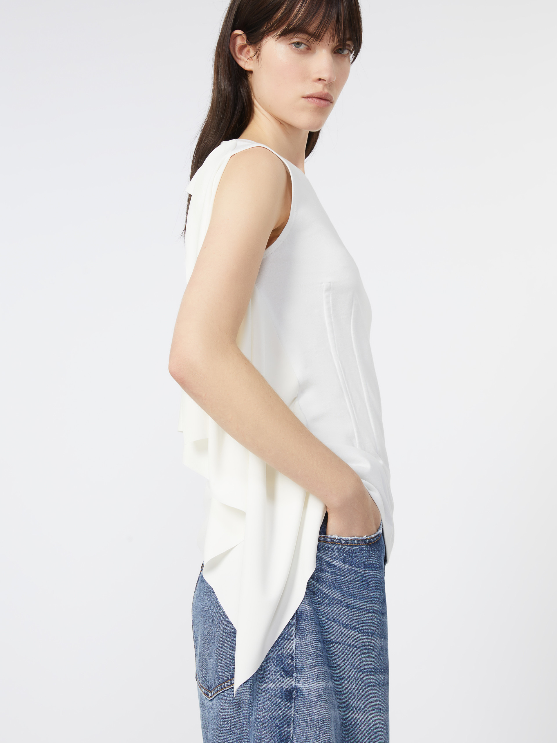 CERA Fitted T-shirt with double material - 5