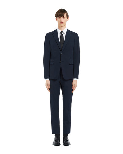 Prada Technical fabric single-breasted suit outlook