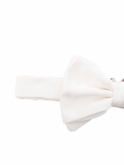 EMPORIO ARMANI silk bow tie outlook