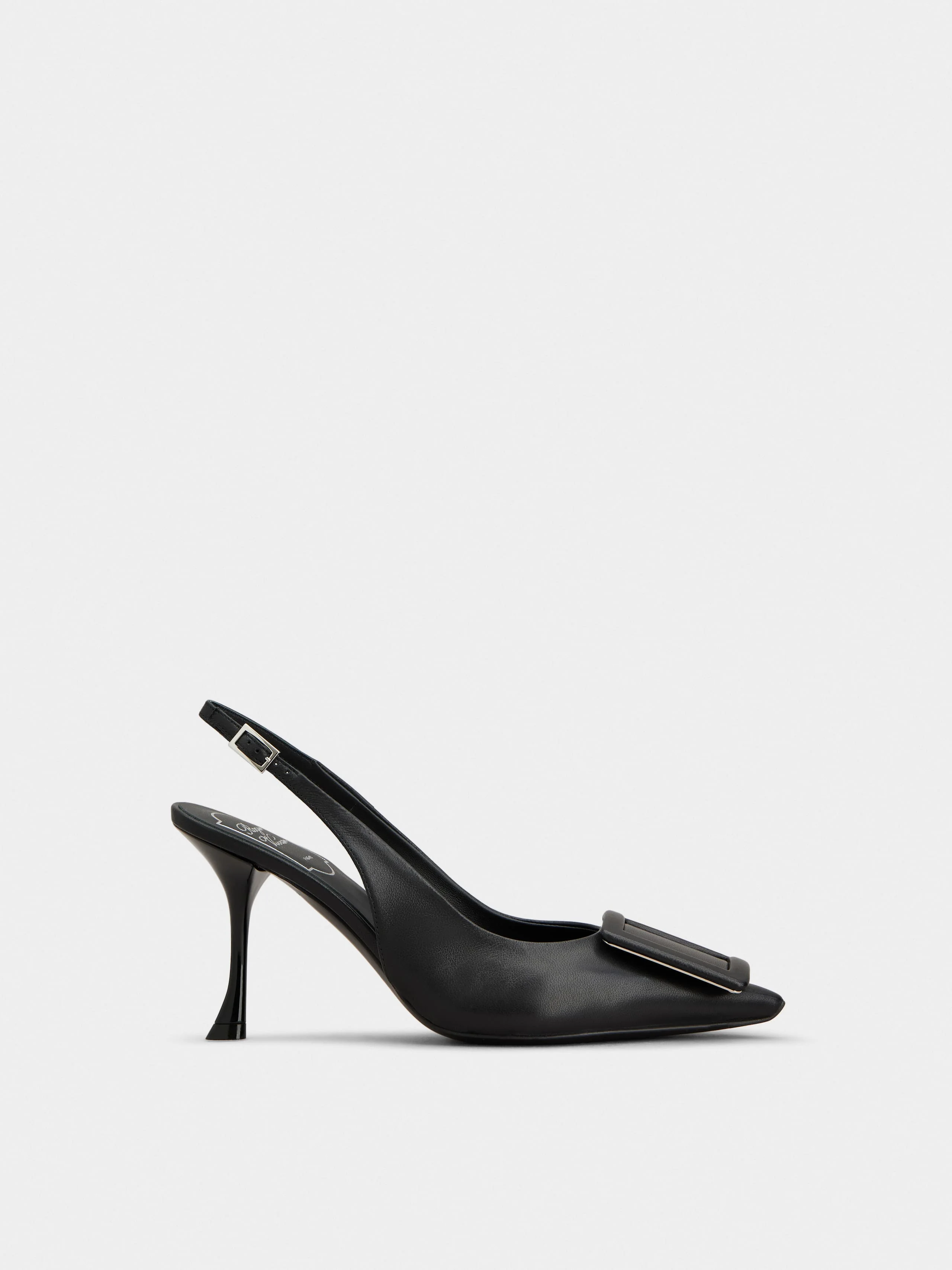 Viv' in The City Slingback Pumps in leather - 1