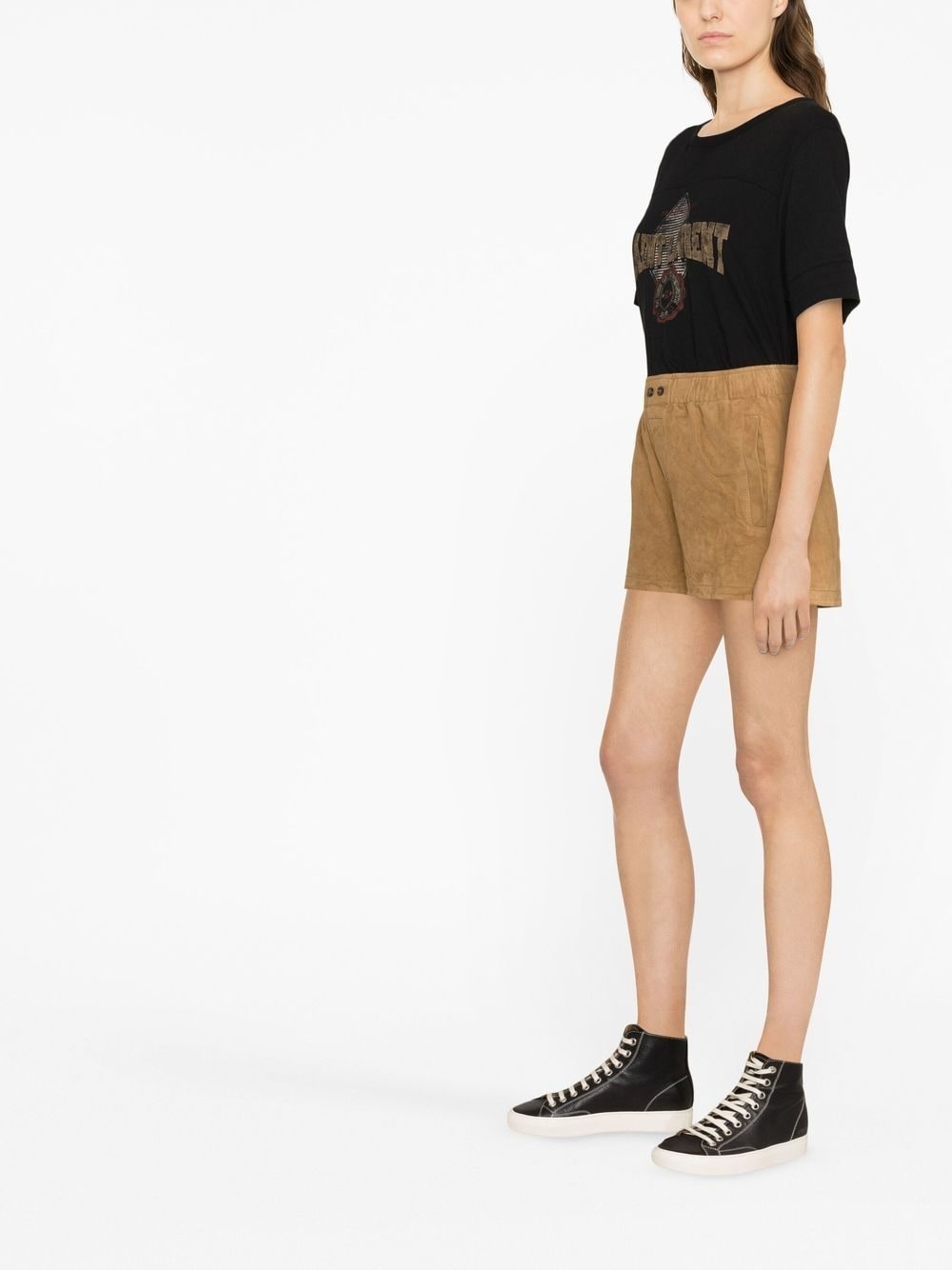 Paxi suede shorts - 3
