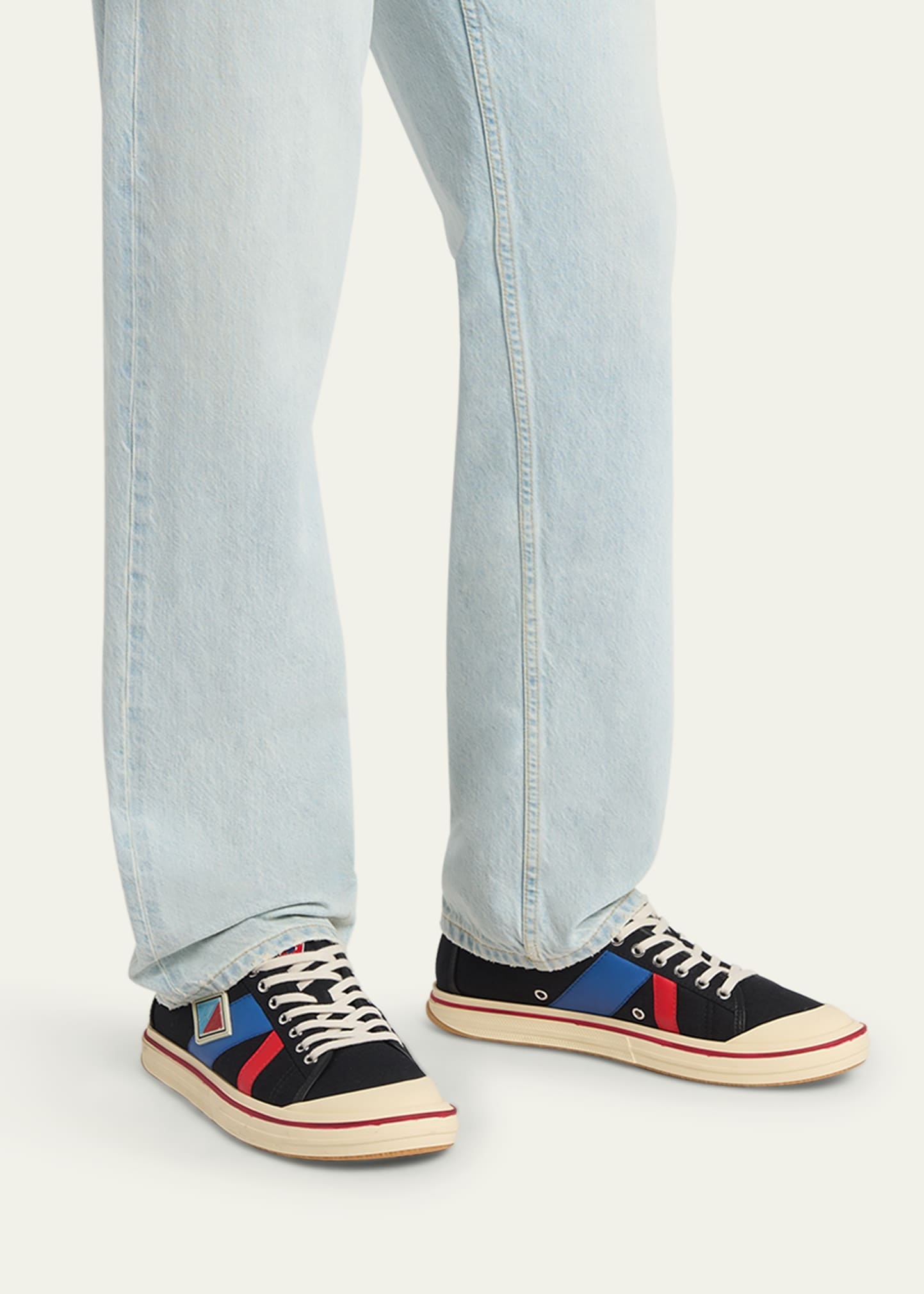 Men's Eliot Canvas Low-Top Sneakers - 2
