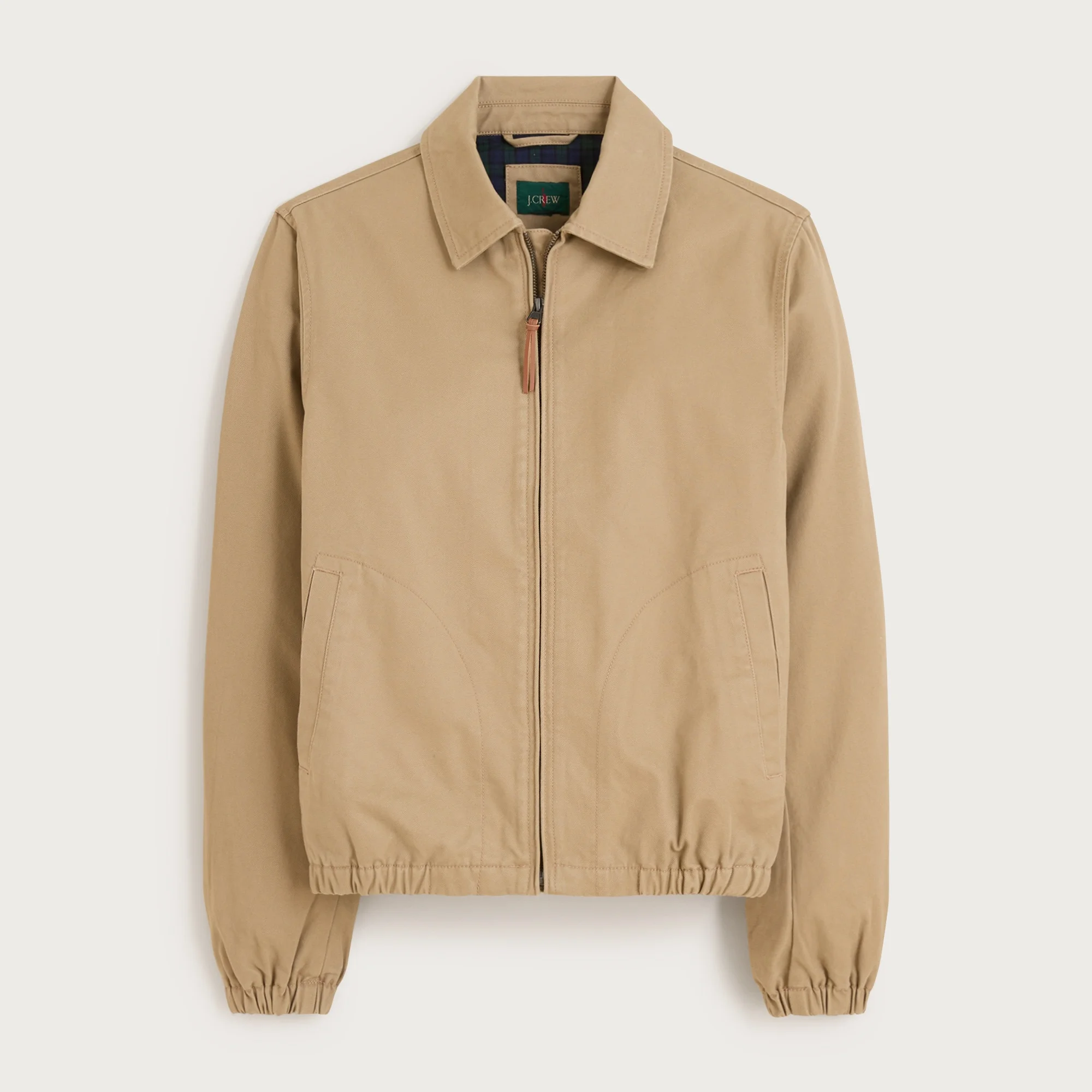 Harrington jacket in cotton twill - 1