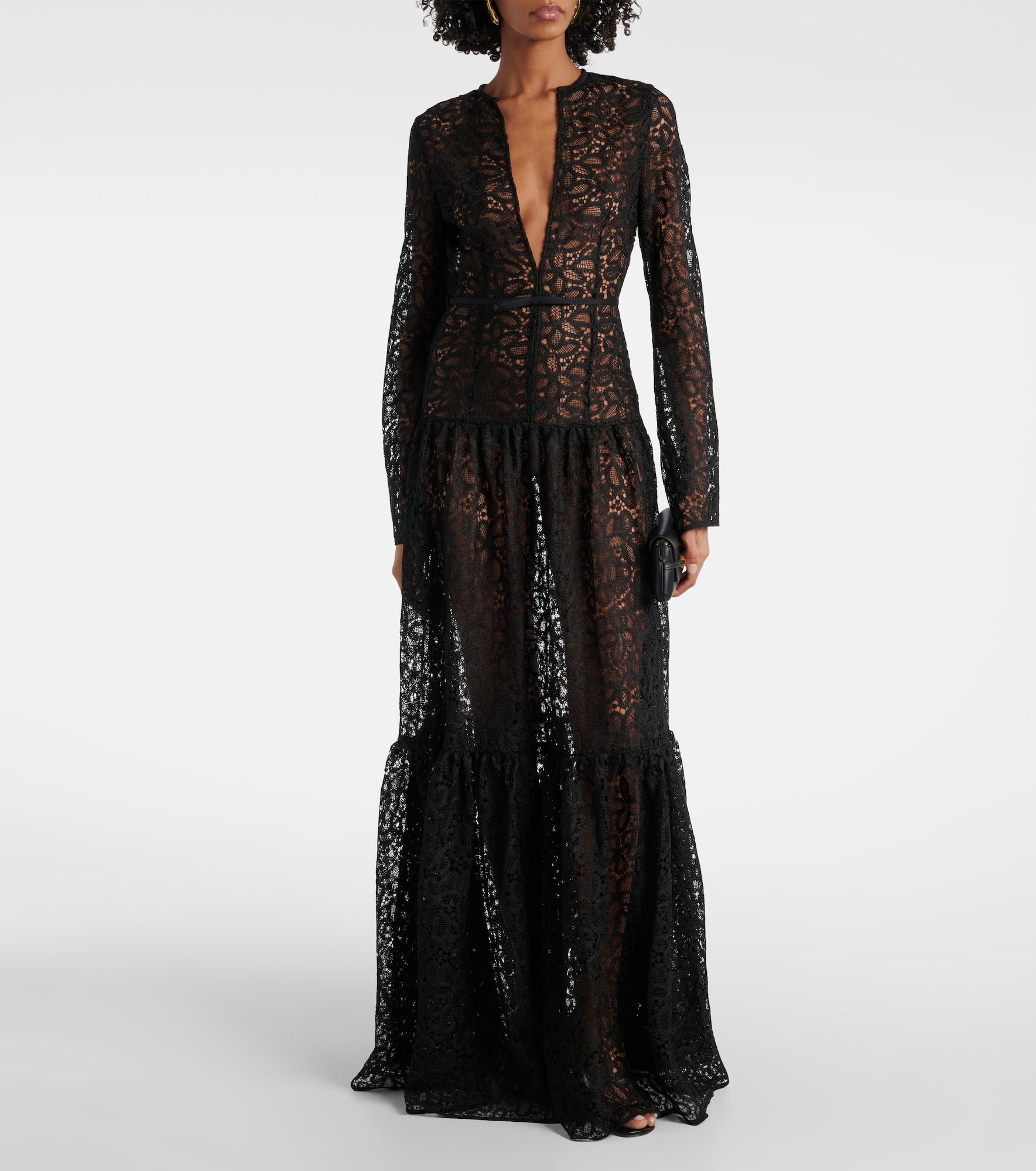 Lace gown - 2