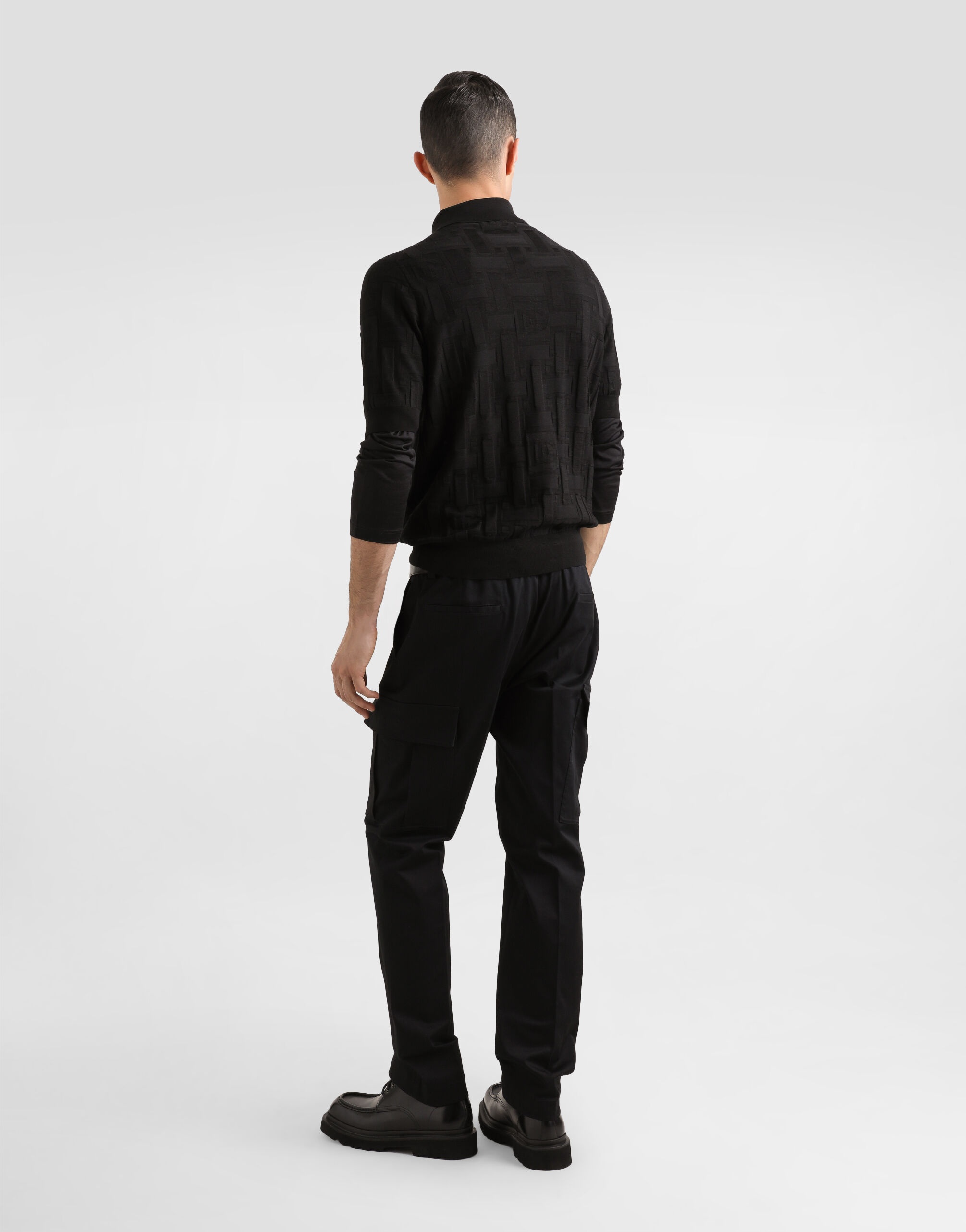 Cotton cargo pants - 3