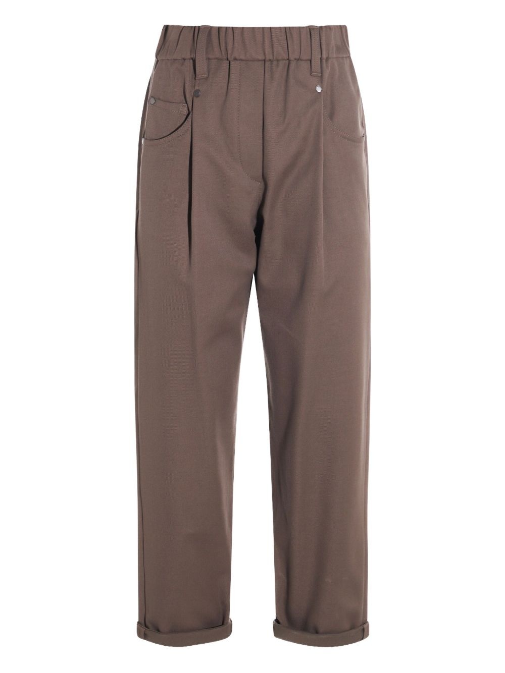 pleated trousers - 1