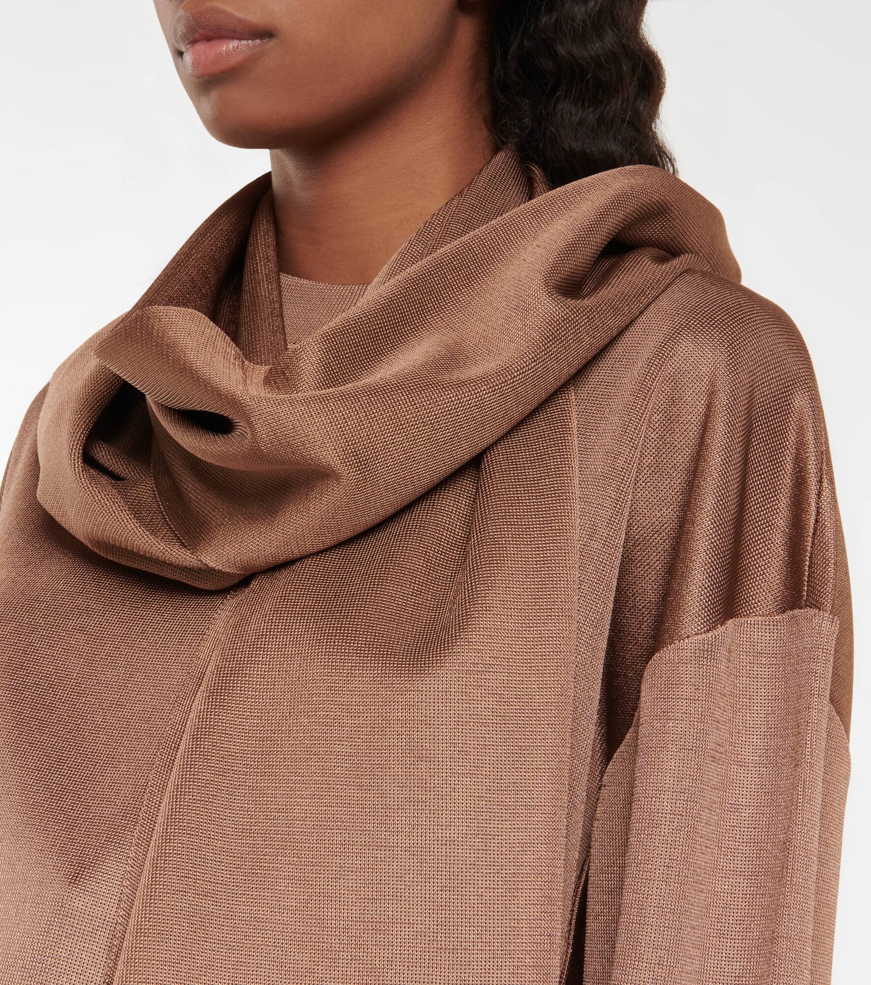 Embroidered scarf - 3