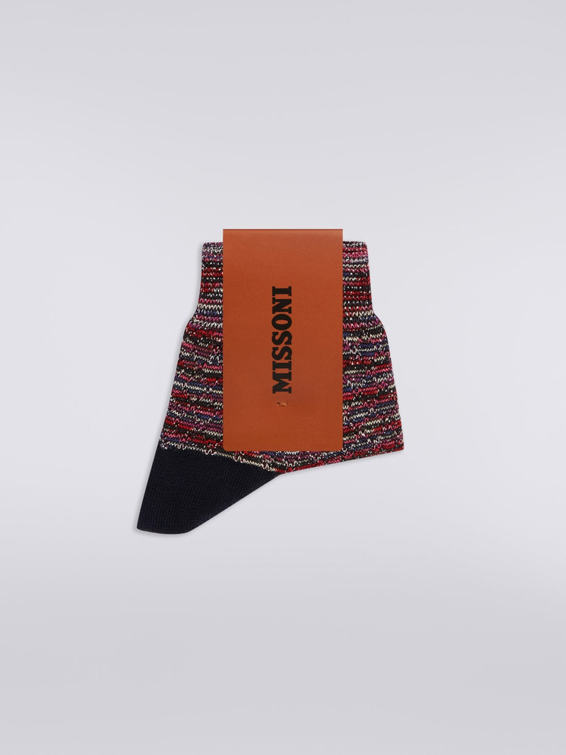 Missoni Short cotton blend socks with lurex outlook