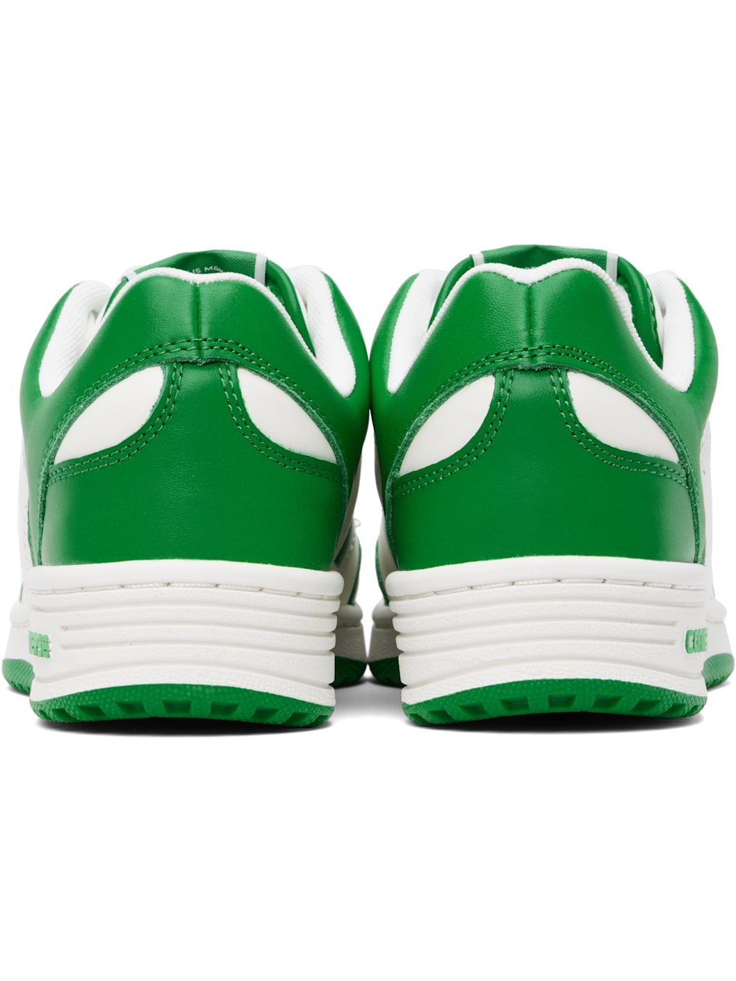 Green & Off-White Weapon Low Top Sneakers - 2
