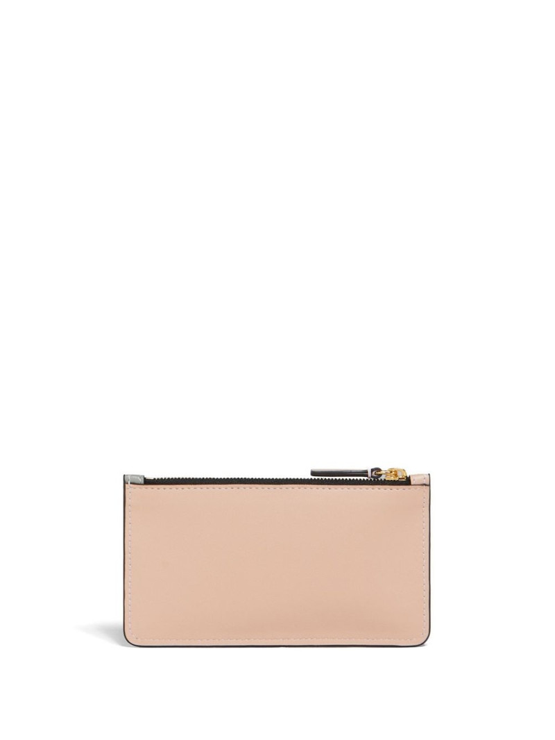 Marni embossed-logo cardholder outlook