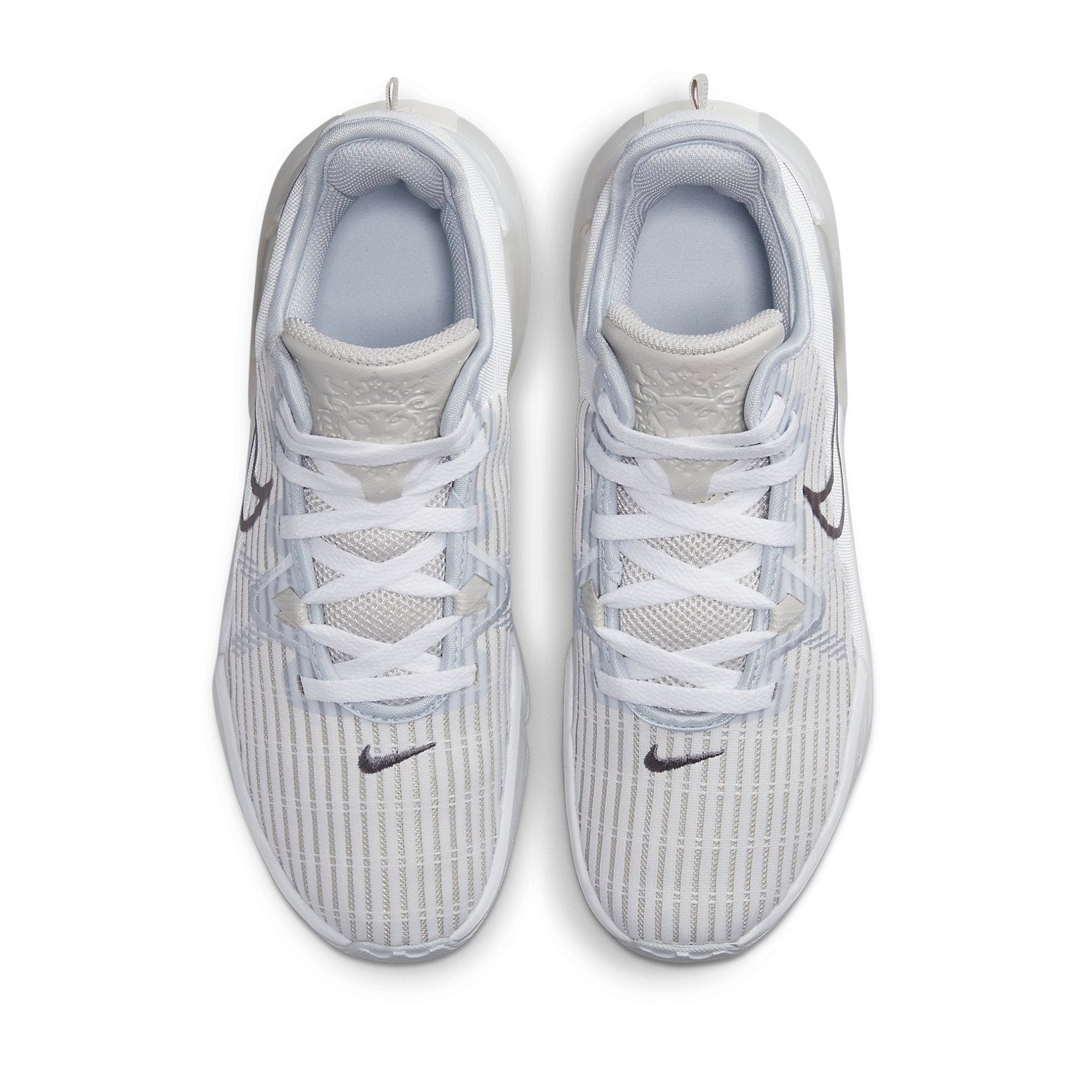 Nike LeBron Witness 6 'Summit White Metallic Pewter' CZ4052-102 - 4