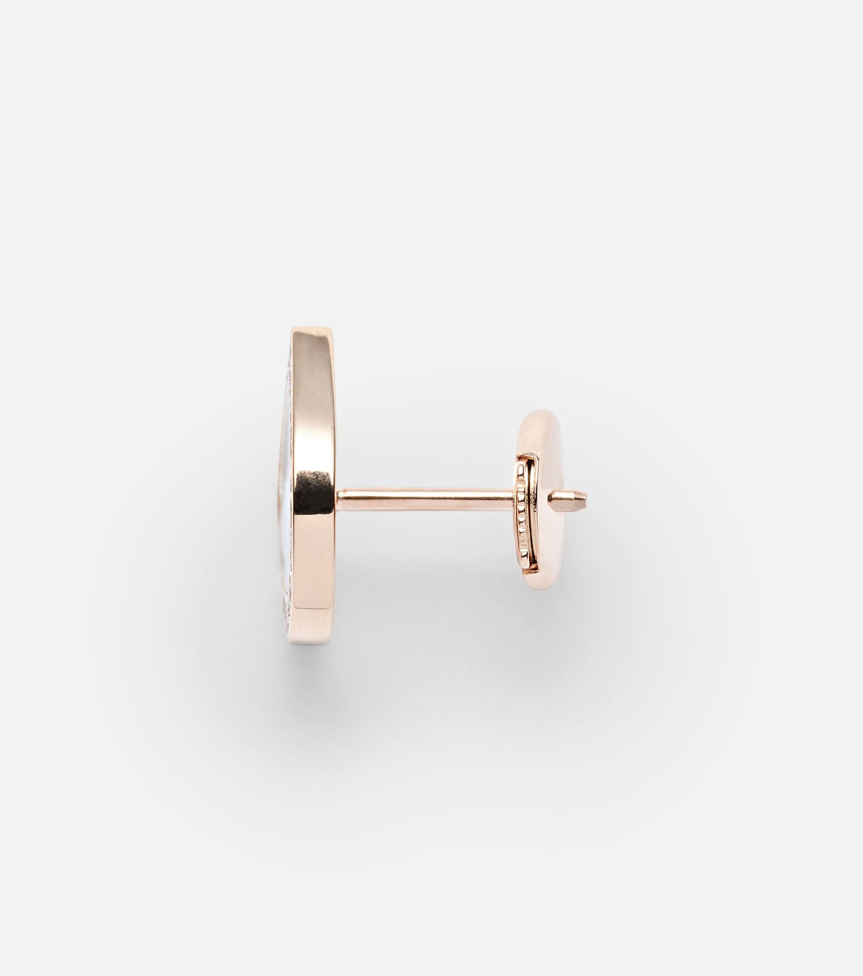 Antifer 18kt rose gold single earring with turquoise and diamonds - 4