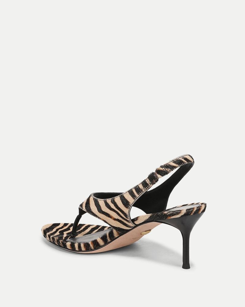 VERONICA BEARD TALON CALF HAIR SLINGBACK SANDAL outlook
