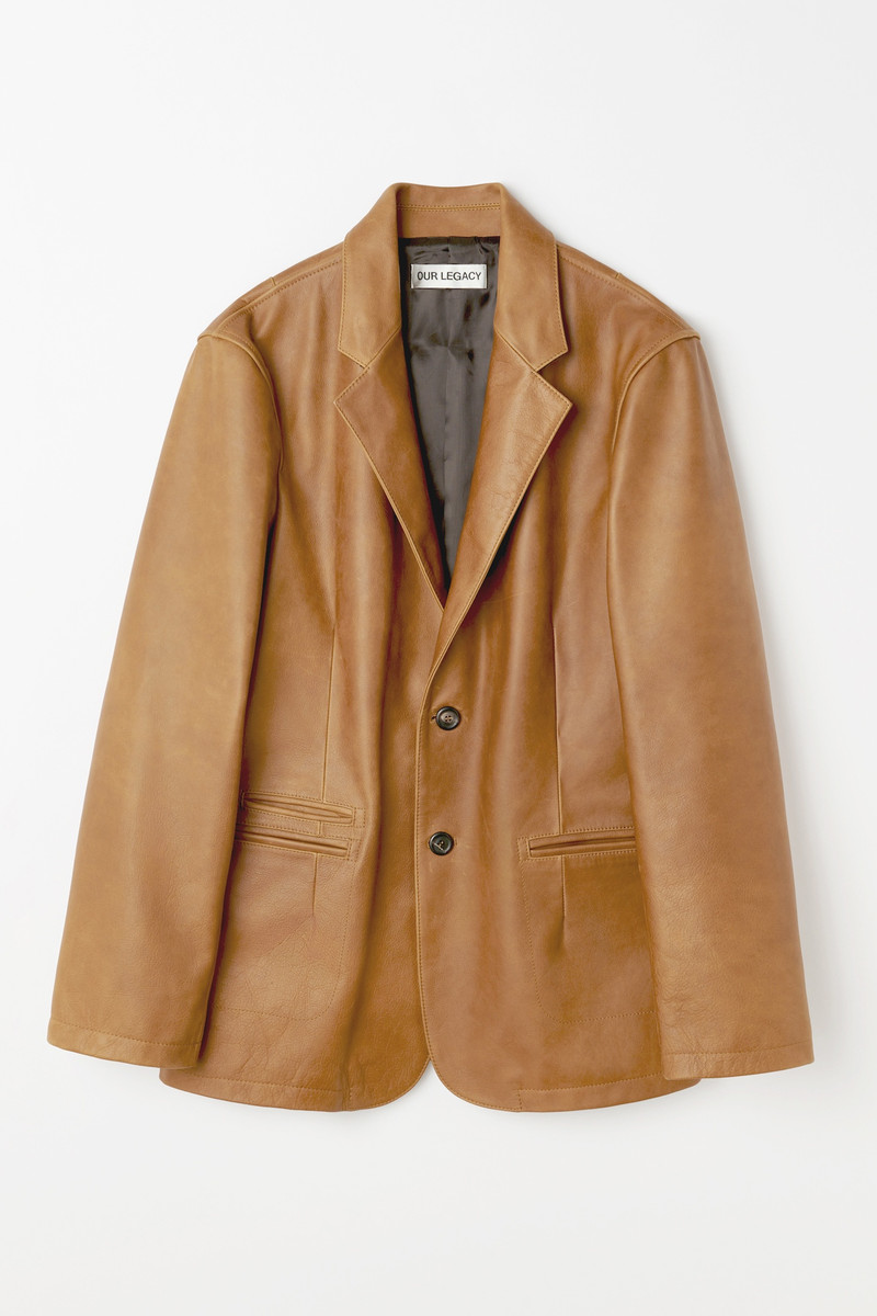 Opening Blazer Burnt Sugar Leather - 1