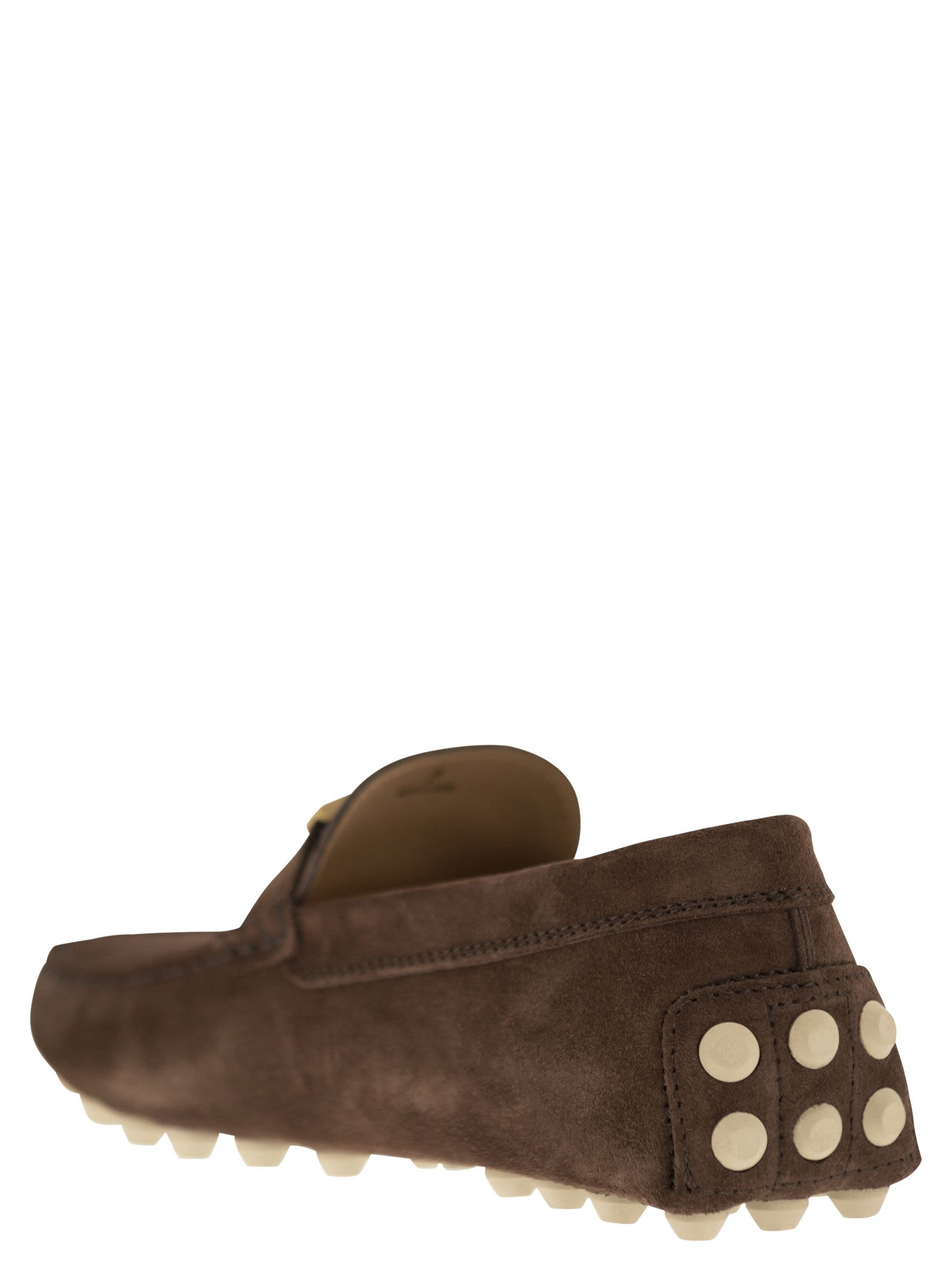 Tod's Men Rubber Bubble T Timeless In Suede Leather - 3