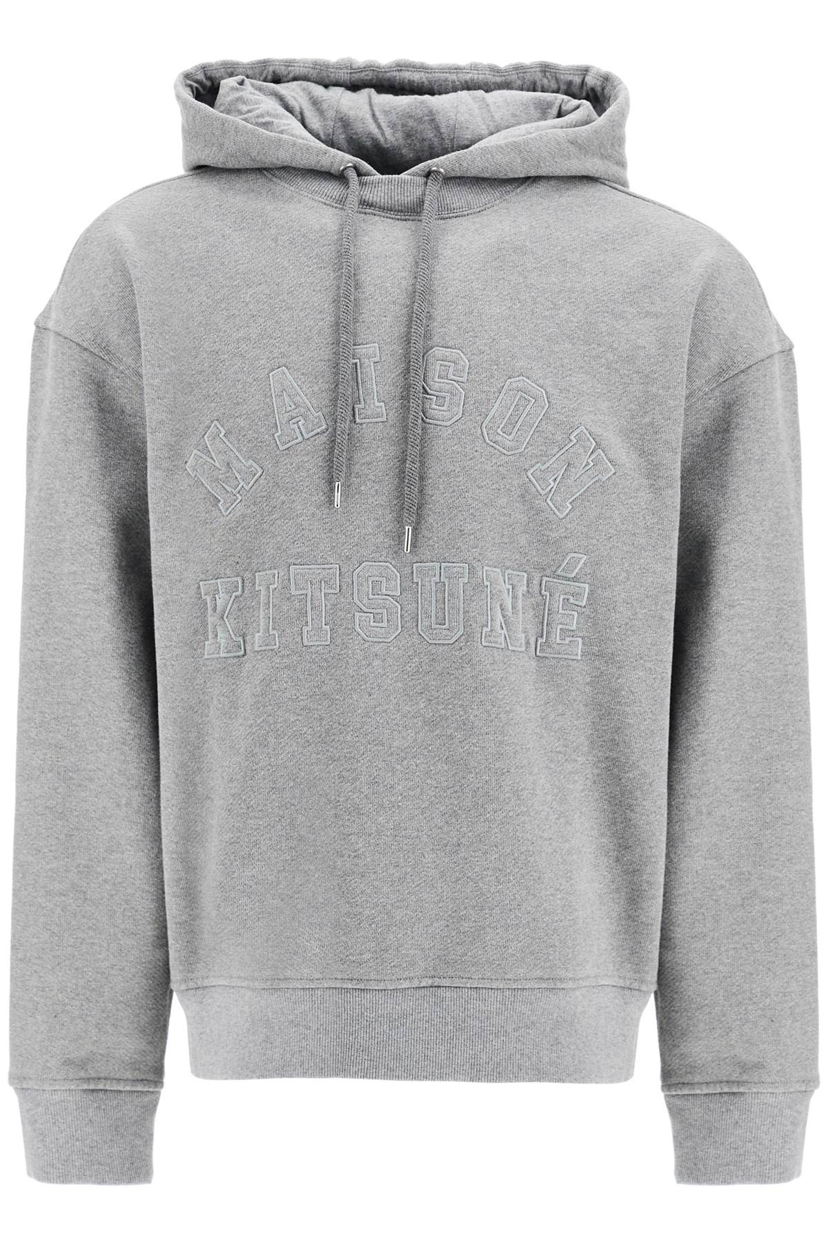 【Maison Kitsune】VARSITY OVERSIZE HOODIE◆NM00702KM0326 Maison Kitsuné Maison Kitsune Varsity Oversize Hoodie, Size