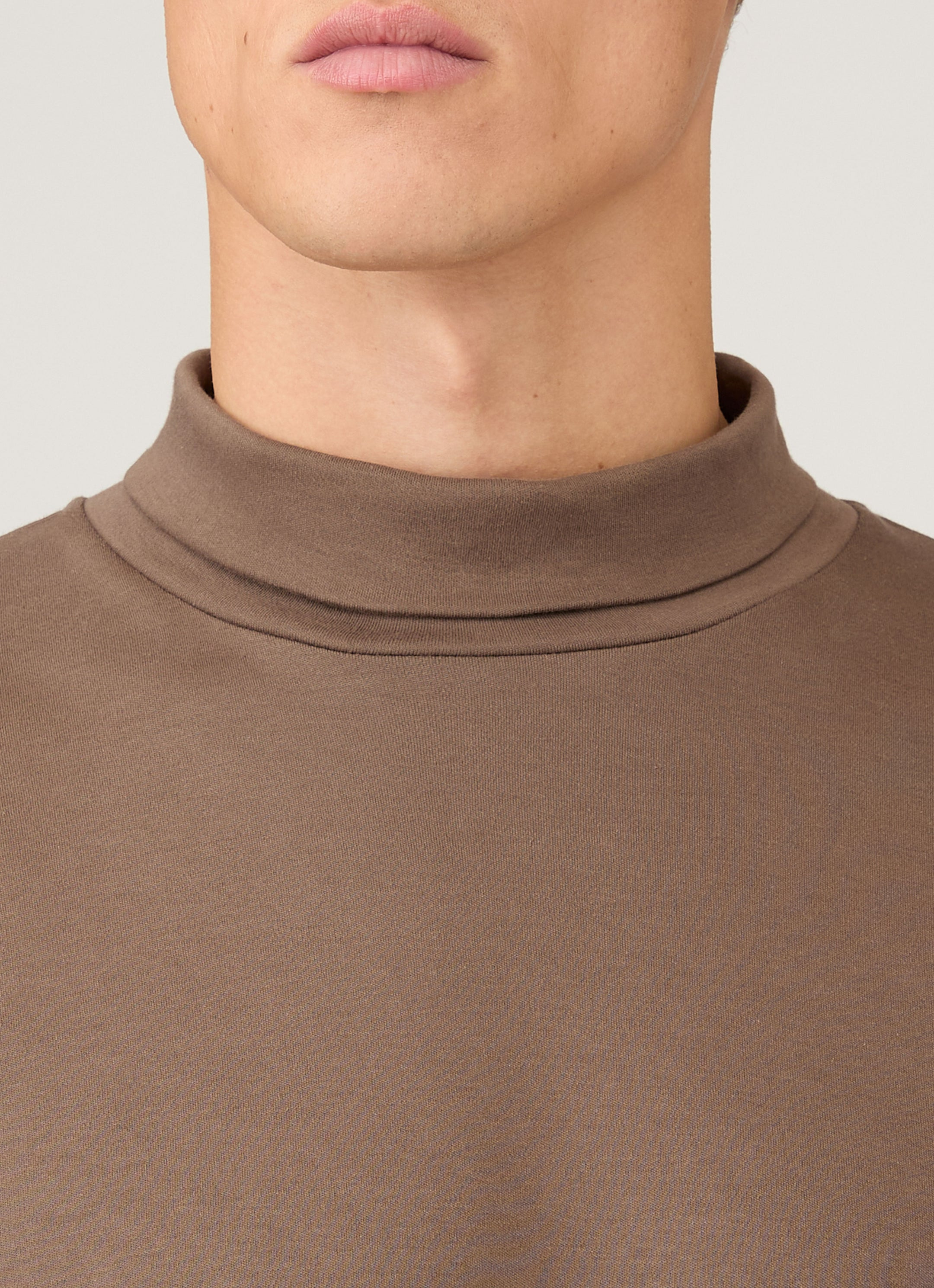 Roll Neck Heavyweight T‑shirt - 6