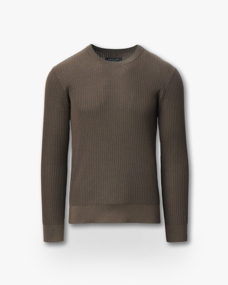 Jayce Silk-Cotton Sweater 1