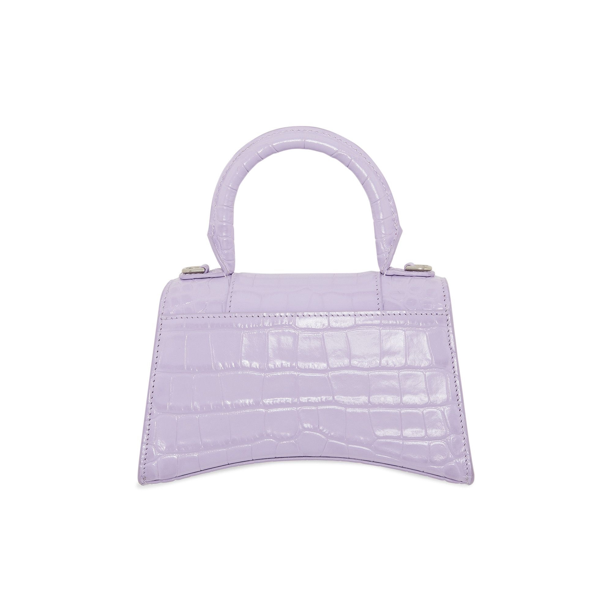 Balenciaga Hourglass Mini Shoulder Bag 'Lilac' - 2
