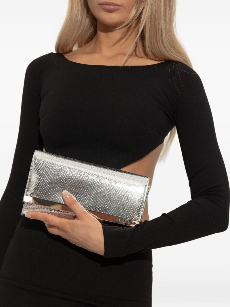 DSQUARED2 clasp clutch bag outlook