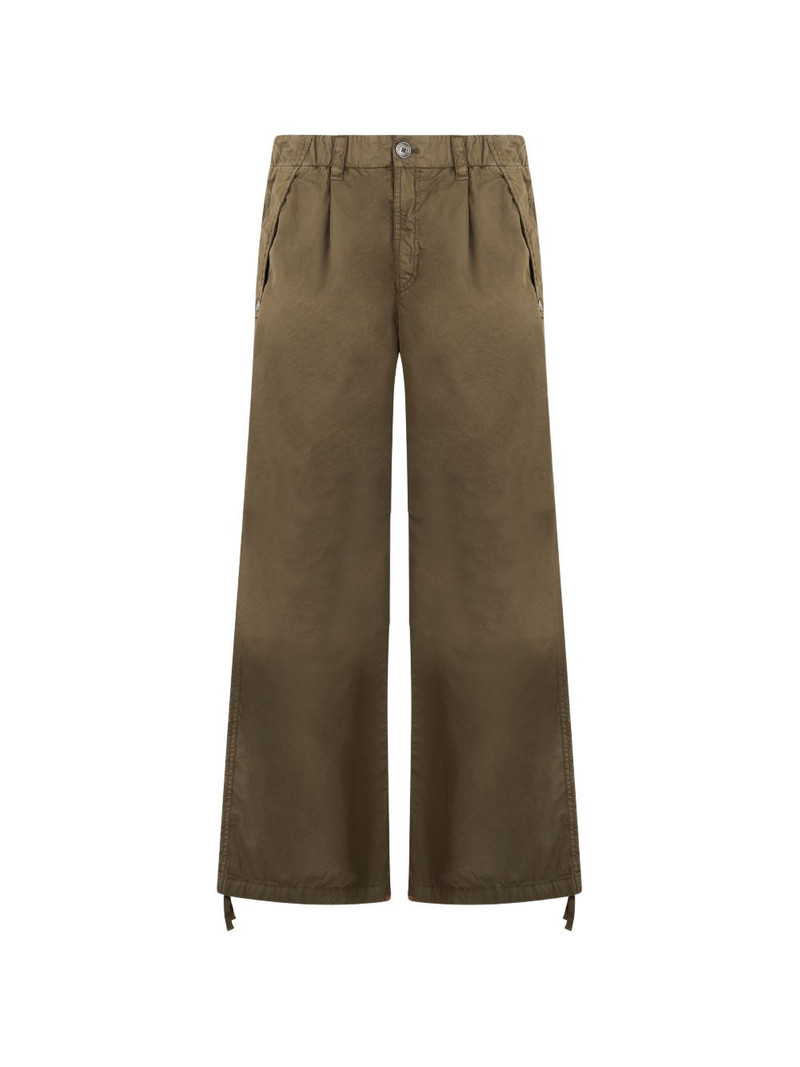 drawstring-hem trousers 1