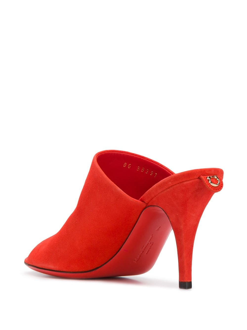 suede stiletto mules - 3